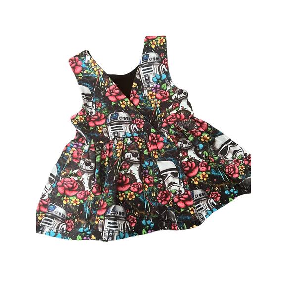 AG Threads Disney Star Wars Handmade Floral Peplum - Picture 2 of 2